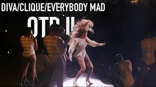 Beyoncé & JAY Z - Diva/Clique/Everybody Mad (Live at OTR II - Studio Version)