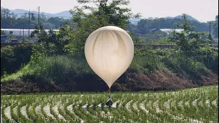 Corea del Nord invia palloncini carichi di feci alla Corea del Sud