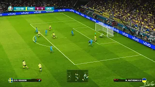 eFootball PES 2021 - Sweden vs Ukraine - UEFA EURO 2020 Gameplay (PS5 UHD) [4K60FPS]