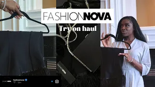 FASHION NOVA TRY-ON HAUL 2024