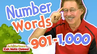 Number Words | 901-1000 | Jack Hartmann