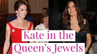 Royal Jewelry from Queen Worn by Kate Middleton: Maple Leaf Brooch, Nizam of Hyderabad Necklace...