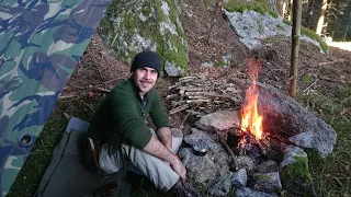 Kochen im Wald | frische Pilze | Bushcraft Schwarzwald