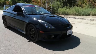 Custom Built Exhaust VS Stock Exhaust Celica // Toyota Celica GT // GTS