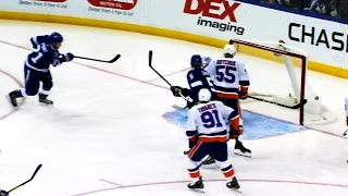 Lightning strike for quick goal against Islanders just 34 seconds in