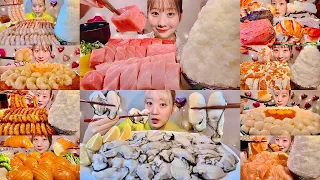 MIYU ASMR Relay《15》Raw Seafood Special🐟🦐🦪