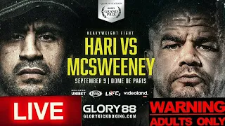 GLORY 88: HARI VS MCSWEENEY LIVE MAIN CARD CHILL REACTION STREAM