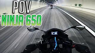 POV RIDE | KAWASAKI NINJA 650 (A2) @canalmaquinamotors