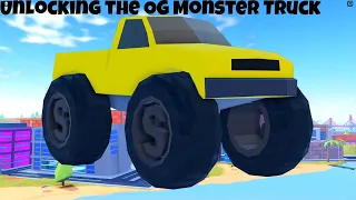 Unlocking the OG Monster Truck in Roblox Jailbreak