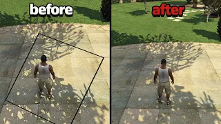 How to FIX Shadow box effect (FIX) Square around the character in GTA 5