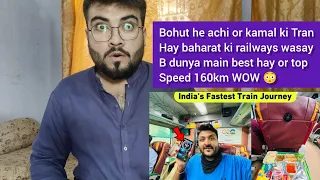 Gatimaan Express Executive Class Journey _ best Service _ food- Fastest train in India _pak reacts