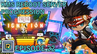 IGNITION UPDATE!! 2nd Main Hyper Burn! - Korean MapleStory Reboot Server Progression 2022 Episode 22