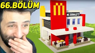 MC DONALDS AÇTIK 😍 MİNECRAFT (2023) 66.Bölüm