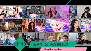 SPY X FAMILY EPISODE 10 Reaction Mashup | スパイファミリー リアクション