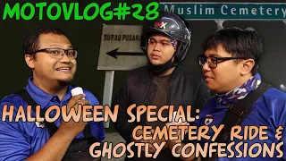 Motovlog#28 Halloween Special: Cemetery Ride & Ghostly Confessions | Police & SCDF Ghost Stories