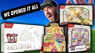 *NEW* Pokémon 151 Ultra Premium Collection Box Is Here!