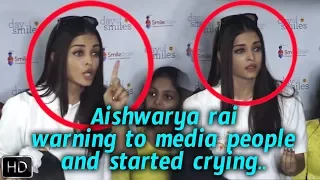 Aishwarya Rai Bachchan Cries At Her Fathers Day As Days Of Smile Event | Bollywood Events