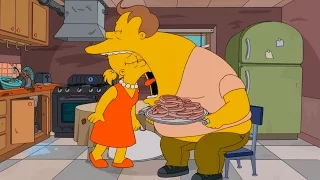 Lisa Simpson and her fat husband