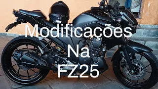 Modificações FZ25