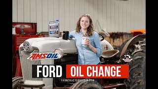 Oil Change for Ford Tractors, Easy Step by Step Tutorial: Ford Jubilee, NAA, 600, 800, 900 and more