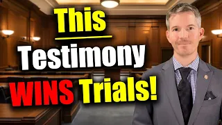 How to testify in Court. 3-step process to Testify to WIN in Trial.