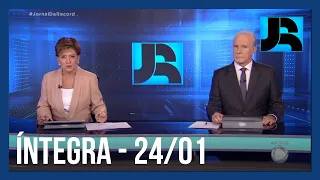 Assista à íntegra do Jornal da Record | 24/01/2023