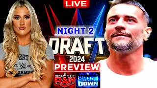 WWE DRAFT NIGHT 2 PREVIEW | WWE RAW 4/29/24 | OVER 60 Superstars ELIGIBLE