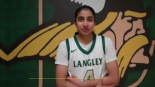 DMV Hoop Session interviews Langley's Anya Rahman