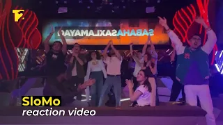 Azerbaijani fans react to Chanel - SloMo - Eurovision 2022 Grand Final - Spain 🇪🇸
