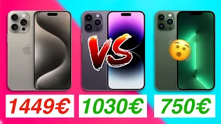 Die schlaue Wahl! iPhone 15 Pro Max VS iPhone 14 Pro Max VS iPhone 13 Pro Max