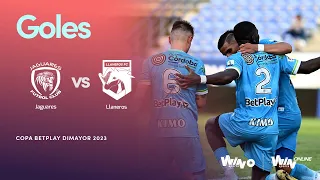 Jaguares vs.  Llaneros (goles) | Copa BetPlay Dimayor 2023 | Fase 2 -   Partido Vuelta