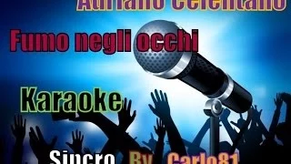 Adriano Celentano - Fumo negli occhi karaoke