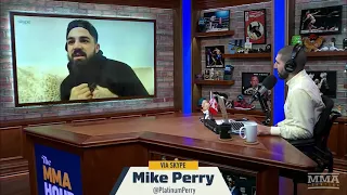 Funny Mike Perry moment on Darren Till