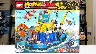 LEGO Monkie Kid's Team Secret HQ Review! (80013) SUMMER 2020 SET!