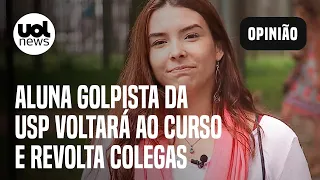 Aluna golpista da USP que desviou R$ 1 milhão voltará ao curso de medicina; colegas se revoltam