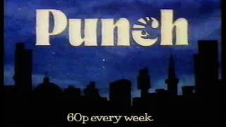 Punch magazine  Tv advert  1980's