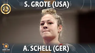 Skylar Allison Elizabeth Grote (USA) vs Anna Carmen Schell (GER) - Round 5 // Matteo Pellicone 2022