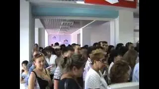 Открытие очередного магазина "Сулпак" в Шымкенте 2008 год