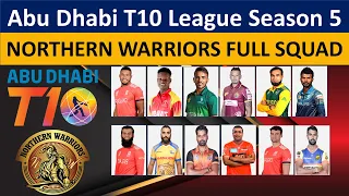 Abu Dhabi T10 League 2021: Northern Warriors full squad for season 5, Chris Jordan named icon player