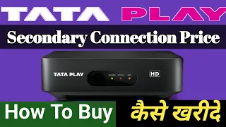 Tata Play Secondary Connection Price 2023 // How To Buy Tata Play Secondary Connection