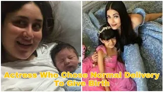 Actress Who Choose Normal Delivery To Give Birth