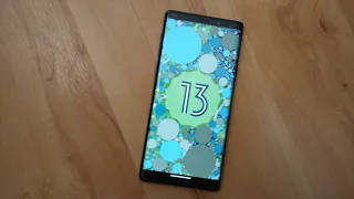 УСТАНОВИЛ ANDROID 13 НА GALAXY NOTE 9