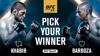 Хабиб Нурмагомедов vs Эдсон Барбоза /khabib nurmagomedov vs Barboza (ПОЛНЫЙ БОЙ) UFC 2