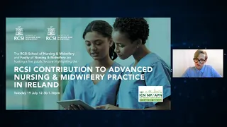 Advanced Nursing and Midwifery Practice in Ireland - webinar