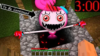 DON'T LOOK into THAT WELL at 3:00 am ! Mommy Long Legs in Minecraft !  GAMEPLAY Movie Poppy PlyTime