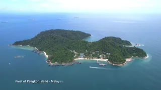 Pangkor Island 4K | Scenic Drone Film | Ultra High and Low Flight | Relaxing Guitar |