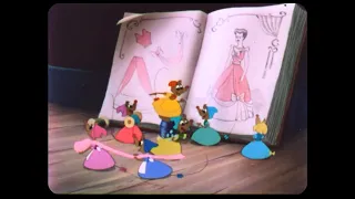 Cinderella (1950) - Little Dressmakers / The Work Song | 16 mm