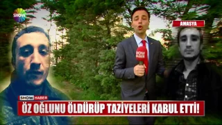 Oğlunu öldürdü, taziyesine katıldı!