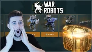 SPENDING 16,000 KEYS ON CHESTS! MY FIRST EVER SUPER CHEST OPENING! | War Robots