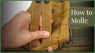 What is #MOLLE? How to #MOLLE? How to Attach MOLLE Accessories?